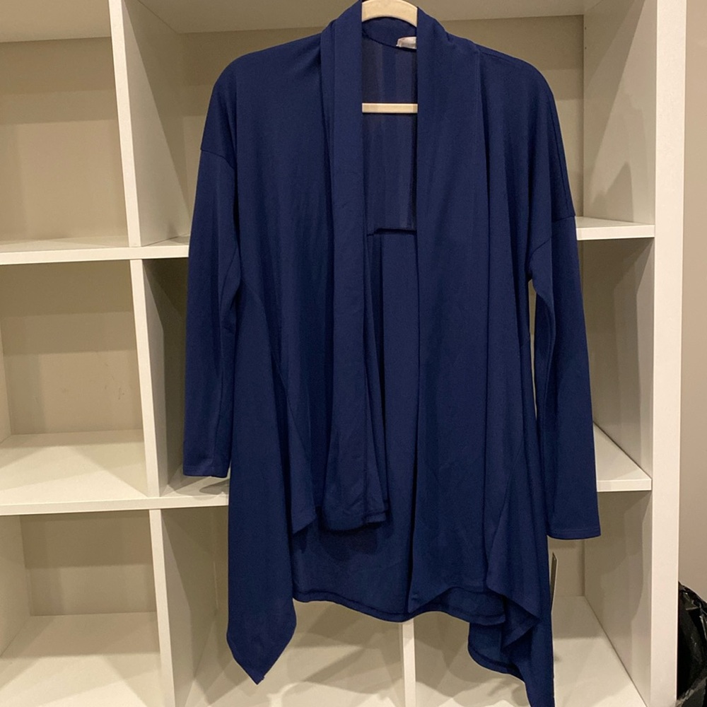 NWT: Natori blue cardigan, size XS